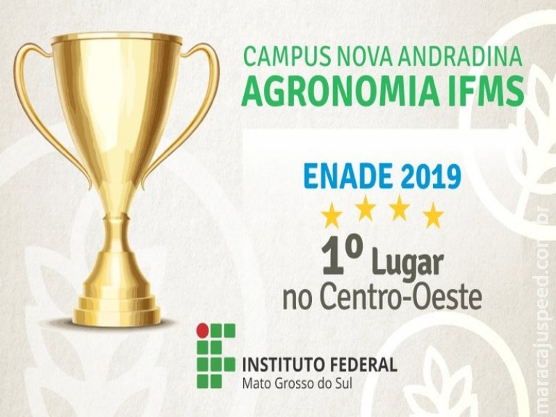 Agronomia do IFMS fica em 1º lugar no Centro-Oeste