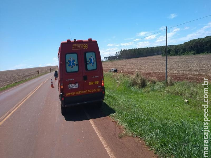 Maracaju: Bombeiros atendem ocorrência de colisão entre veículos na Rodovia MS-162 Maracaju: Bombeiros atendem ocorrência de colisão entre veículos na Rodovia MS-162