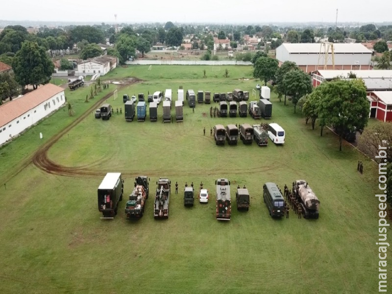 Maracaju se torna base do exército para realização de “Operação Bodoquena” Maracaju se torna base do exército para realização de “Operação Bodoquena”