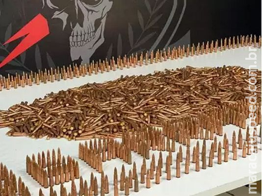 Traficante preso estava com 43 kg de munições que seriam levadas para o RJ Traficante preso estava com 43 kg de munições que seriam levadas para o RJ