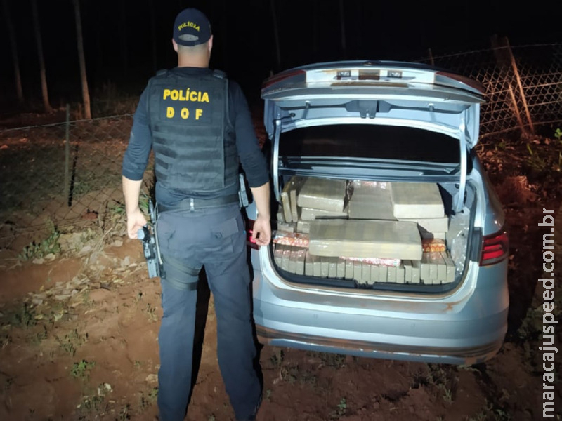 Veículo com mais de uma tonelada de maconha foi apreendido pelo DOF durante a Operação Hórus em Bataguassu Veículo com mais de uma tonelada de maconha foi apreendido pelo DOF durante a Operação Hórus em Bataguassu