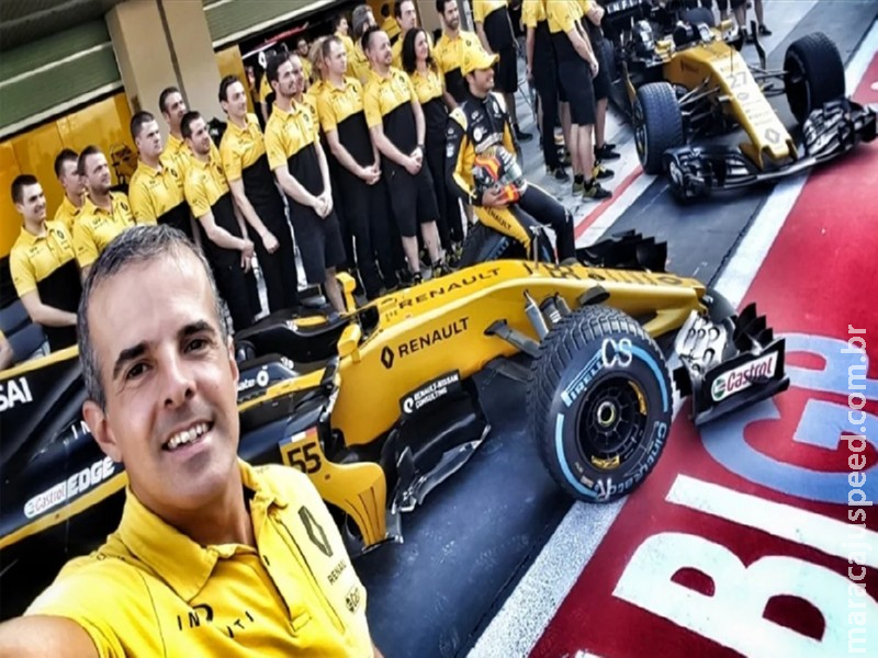 Alunos do Sesi Dourados têm bate-papo virtual com ex-chefe de motores da Renault na Fórmula 1