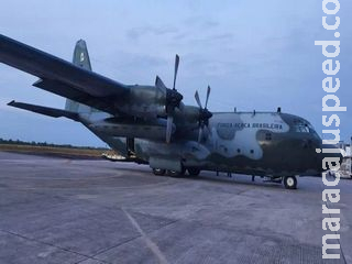 Aviões da FAB levam geradores para o Amapá Aviões da FAB levam geradores para o Amapá