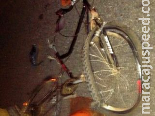 Ciclista que estaria no meio da pista morre após colisão frontal com carro na MS-145