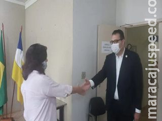 Com ex-ministro no comando, Alan Guedes e Délia iniciam transição em Dourados Com ex-ministro no comando, Alan Guedes e Délia iniciam transição em Dourados
