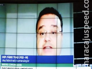 Em nota, deputado federal Fábio Trad diz que está com covid-19