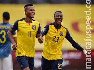 Equador massacra Colômbia, ganha 3ª seguida e se firma no G4 das Eliminatórias Equador massacra Colômbia, ganha 3ª seguida e se firma no G4 das Eliminatórias