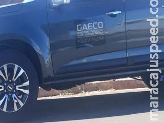 Gaeco cumpre mandados em Água Clara nesta quinta-feira