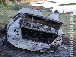 Laudo pericial diz que corpo carbonizado na fronteira é de brasileiro Laudo pericial diz que corpo carbonizado na fronteira é de brasileiro