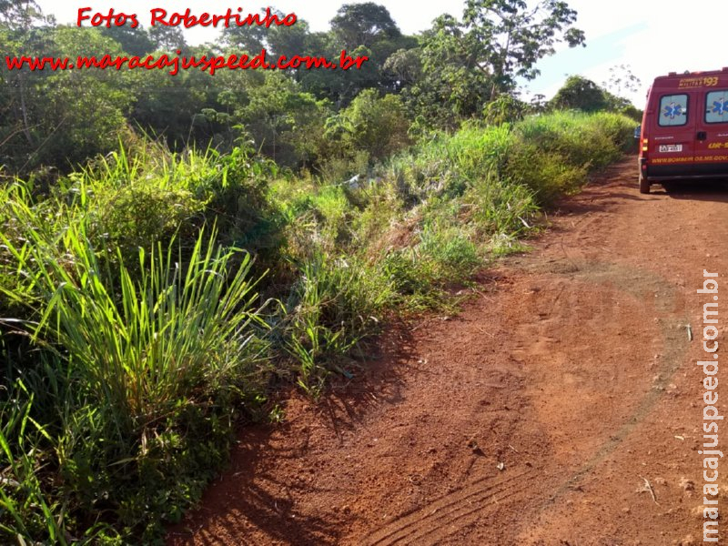 Maracaju: Veículo capota na Rodovia MS-470, após condutor perder controle