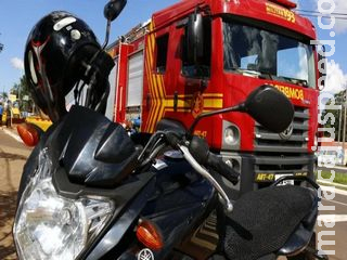 Motociclista fica ferido após atingir traseira de semirreboque na BR-158 Motociclista fica ferido após atingir traseira de semirreboque na BR-158