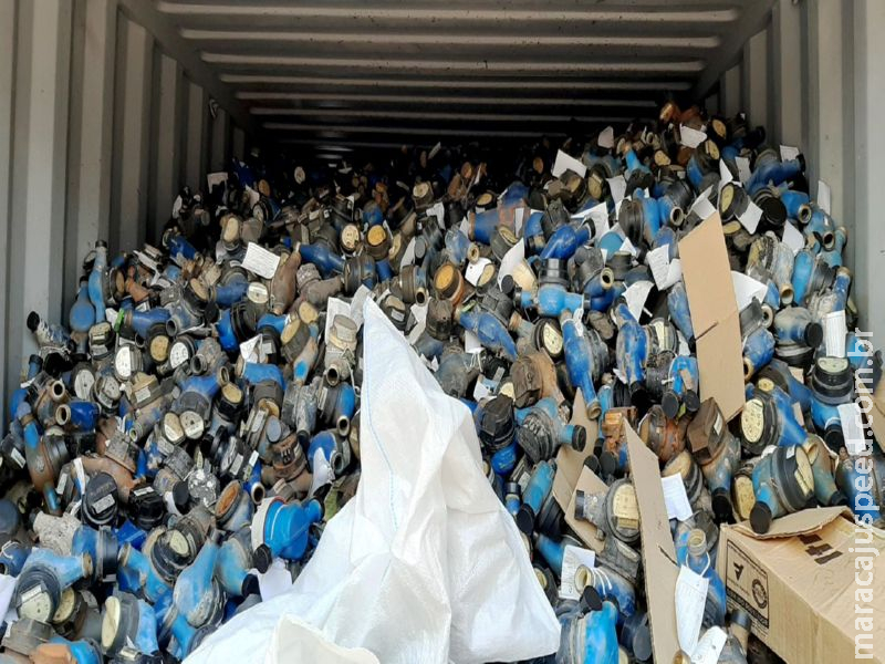 À base de cobre, sucatas de hidrômetros são atração em leilão no Mato Grosso do Sul À base de cobre, sucatas de hidrômetros são atração em leilão no Mato Grosso do Sul