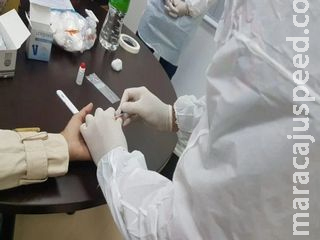 Após estoque atingir níveis críticos, Saúde de MS compra 50 mil testes rápidos Após estoque atingir níveis críticos, Saúde de MS compra 50 mil testes rápidos
