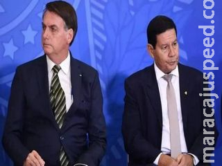 Após Mourão defender Huawei, Bolsonaro desautoriza falas do vice sobre 5G Após Mourão defender Huawei, Bolsonaro desautoriza falas do vice sobre 5G