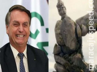 Bolsonaro publica vídeo de gigante que desiste de proteger castelo Bolsonaro publica vídeo de gigante que desiste de proteger castelo