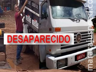 Caminhoneiro de MS está desaparecido há seis dias