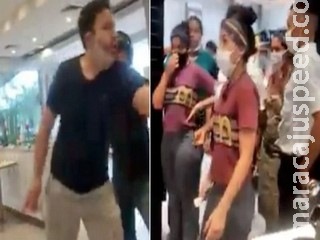 Cliente grita e ofende funcionários por falta de ketchup Cliente grita e ofende funcionários por falta de ketchup