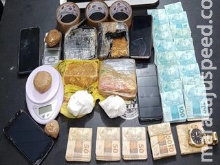 Com cocaína e R$ 21 mil, cinco são presos no Guanandi em Campo Grande