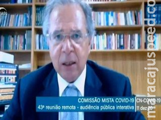 Guedes diz que vacinação em massa contra o coronavírus deve custar R$ 20 bilhões