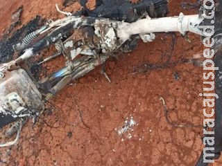Identificado homem encontrado carbonizado ao lado de moto na fronteira