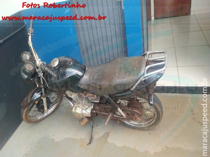 Maracaju: Motocicleta furtada em véspera de natal, é localizada pela Polícia Militar no domingo (27), escondida em mata na região rural Maracaju: Motocicleta furtada em véspera de natal, é localizada pela Polícia Militar no domingo (27), escondida em mata na região rural