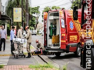 Motociclista escorrega em faixa de pedestre e sofre acidente no Jardim Autonomista Motociclista escorrega em faixa de pedestre e sofre acidente no Jardim Autonomista
