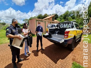 Nas vésperas de deixar cargo, prefeita de Dourados entrega uniformes e viaturas à Guarda Municipal Nas vésperas de deixar cargo, prefeita de Dourados entrega uniformes e viaturas à Guarda Municipal