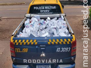 Prejuízo de meio milhão: PM apreende 459 celulares importados ilegalmente