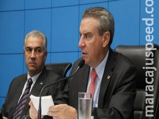 Reinaldo pede autorização da Alems para pedir empréstimo de até R$ 100 milhões Reinaldo pede autorização da Alems para pedir empréstimo de até R$ 100 milhões