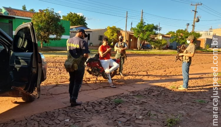 Traficante que fazia e delivery de maconha é preso na fronteira com MS Traficante que fazia e delivery de maconha é preso na fronteira com MS