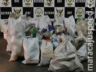 Veículo é apreendido na MS-289 com 320 Kg de drogas em MS