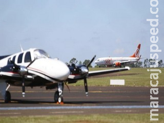 Aeroporto Internacional de Campo Grande tem 11 voos previstos para esta terça-feira Aeroporto Internacional de Campo Grande tem 11 voos previstos para esta terça-feira