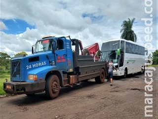 Agência faz nova apreensão de ônibus clandestino de itinerário Ponta Porã a Campo Grande