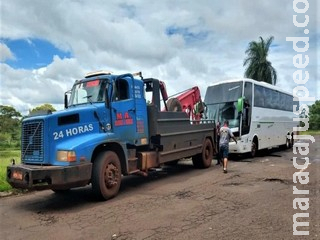 Agência faz nova apreensão de ônibus clandestino de itinerário Ponta Porã a Campo Grande Agência faz nova apreensão de ônibus clandestino de itinerário Ponta Porã a Campo Grande