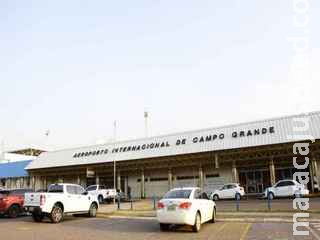 Com 14 voos previstos, Aeroporto de Campo Grande opera sem restrições nesta quarta