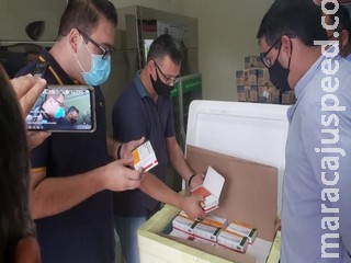 Dourados recebe 29 mil doses e vacinação começará pelas aldeias Dourados recebe 29 mil doses e vacinação começará pelas aldeias