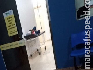 Ferido a tiros após discussão por bicicleta acaba preso dentro de UPA