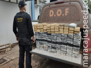 Homem é preso transportando cocaína avaliada em mais de R$ 3 milhões Homem é preso transportando cocaína avaliada em mais de R$ 3 milhões