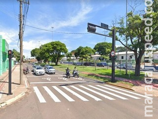 Idoso morre na Santa Casa após sofrer acidente entre moto e carro na Afonso Pena