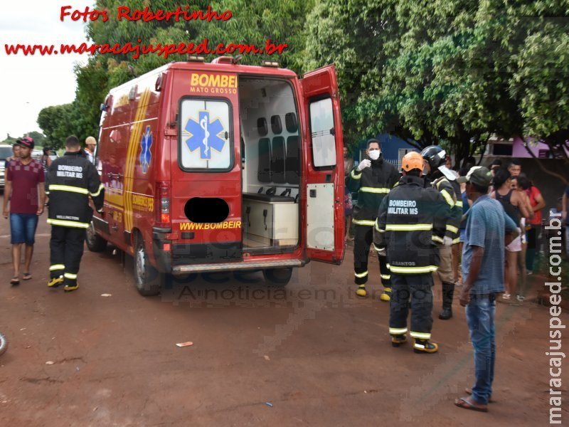 Maracaju: Corpo de Bombeiros e Polícia Militar atendem ocorrência de atropelamento de criança de apenas 7 anos de idade na Vila Adrien