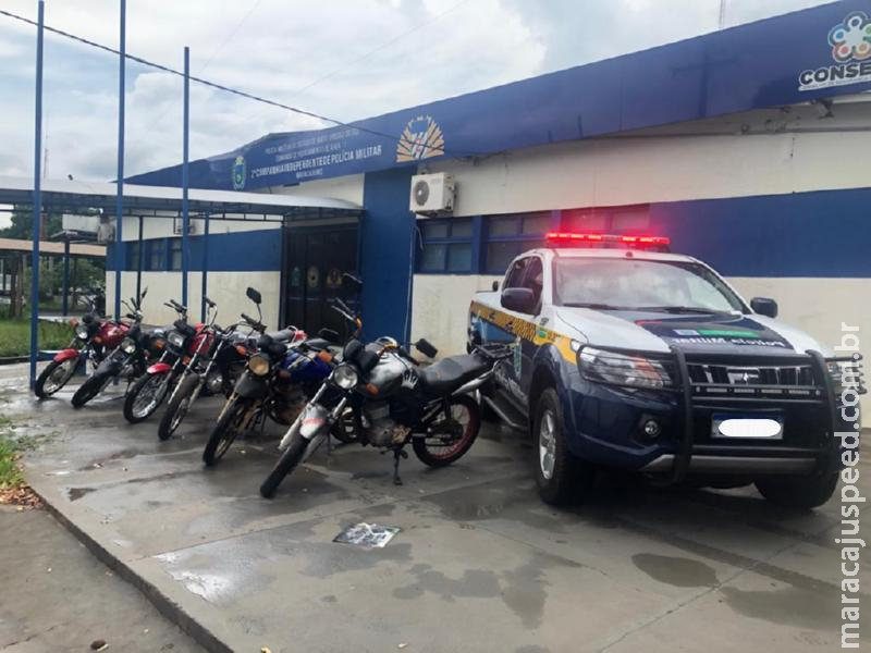 Maracaju: Polícia Militar realiza “Operação Boas Festas e Estado Prevenido”, e apreende sete veículos com irregularidades