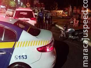 Mesmo com chuva, Guarda manda quase 100 para casa durante toque de recolher em Campo Grande