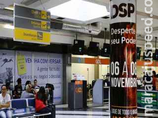 Mesmo com tempo fechado, Aeroporto de Campo Grande opera sem restrições Mesmo com tempo fechado, Aeroporto de Campo Grande opera sem restrições