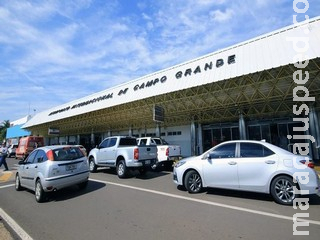 Mesmo com tempo fechado, Aeroporto de Campo Grande opera sem restrições