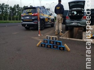 No dia do aniversário, motorista é presa ao sair de MS com carga de cocaína em carro No dia do aniversário, motorista é presa ao sair de MS com carga de cocaína em carro