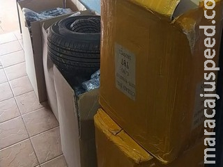 Polícia apreende 7 mil óculos de sol contrabandeados durante fiscalização em MS