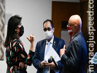 Simone Tebet consegue apoios de Podemos e Cidadania na corrida pela presidência do Senado Simone Tebet consegue apoios de Podemos e Cidadania na corrida pela presidência do Senado