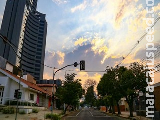 Temperaturas sobem um pouco, mas previsão ainda é de chuva com ventos de até 100 km/h em MS