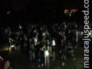 Acabou a pandemia: Guarda encerra festa com quase 800 pessoas em Campo Grande