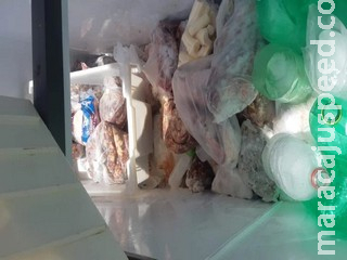 Açougue que armazenava carne imprópria para consumo é interditado em operação Açougue que armazenava carne imprópria para consumo é interditado em operação